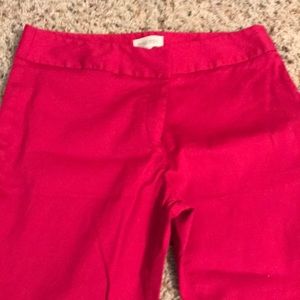 Madison bright pink ankle pant